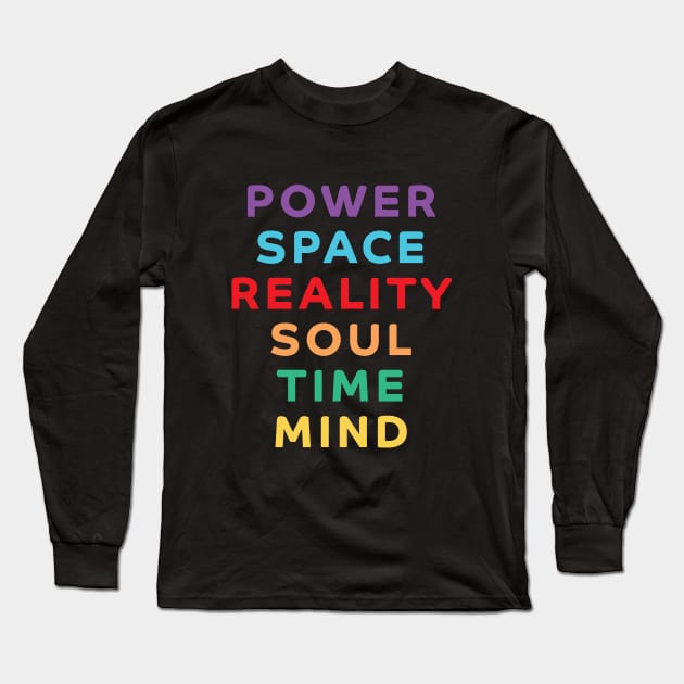 Infinity Stones Long Sleeve T-Shirt by DisneyPocketGuide